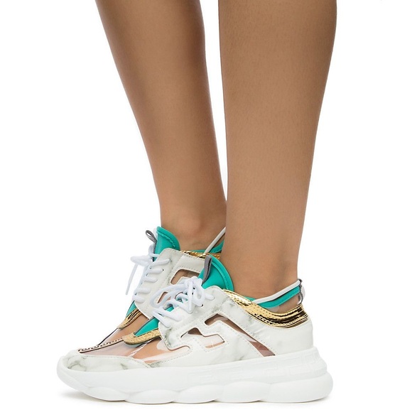 CAPE ROBBIN: Athena Sneakers, Athena/Marble. - Picture 1 of 16